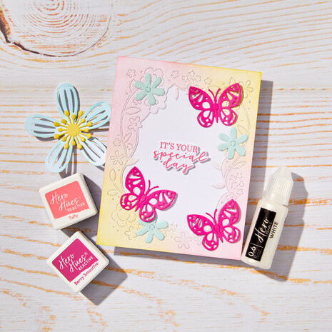 Hero Arts Spring Whimsy Floral Window Layering Dies (DF242) Hero Arts Spring Whimsy Floral Window Layering Dies (DF242)