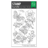 Hero Arts Spring Whimsy Special Day Butterfly Clear Stamps & Dies (SB500)