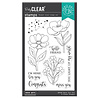 Hero Arts Blossoms & Birdsong Here For You Clear Stamp Set (CM789) Hero Arts Blossoms & Birdsong Here For You Clear Stamp Set (CM789)