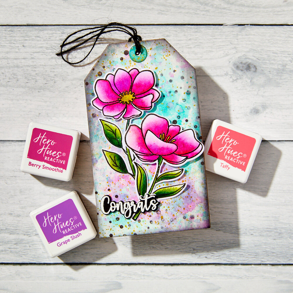 Hero Arts Blossoms & Birdsong Here For You Clear Stamps & Dies (SB501) Hero Arts Blossoms & Birdsong Here For You Clear Stamps & Dies (SB501)