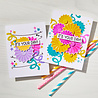 Hero Arts Let's Celebrate Color Layering Stencil (SA298) Hero Arts Let's Celebrate Color Layering Stencil (SA298)