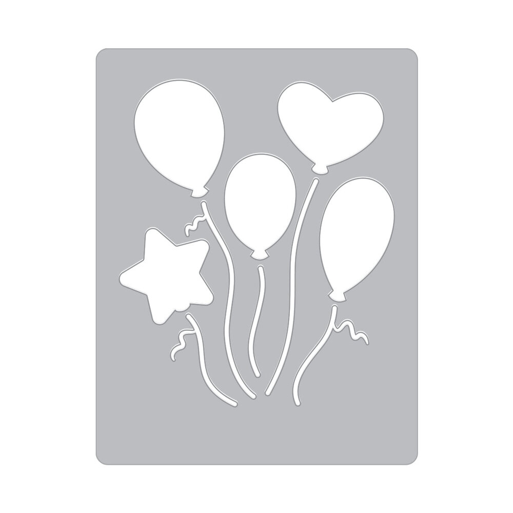 Hero Arts Let's Celebrate Balloons Cover Plate Fancy Dies (DF241) Hero Arts Let's Celebrate Balloons Cover Plate Fancy Dies (DF241)