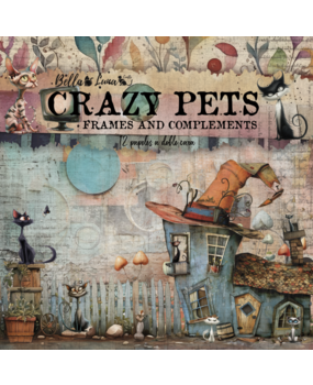 Bella Luna Crafts Crazy Pets 12x12 Inch Collection Pack (BLC-0055) Bella Luna Crafts Crazy Pets 12x12 Inch Collection Pack (BLC-0055)