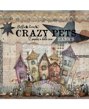 Bella Luna Crafts Crazy Pets Basics 8x8 Inch Collection Pack (BLC-0056/S) Bella Luna Crafts Crazy Pets Basics 8x8 Inch Collection Pack (BLC-0056/S)