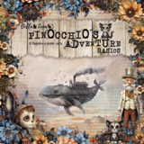 Bella Luna Crafts Pinocchio's Adventure Basics 12x12 Inch Collection Pack (BLC-0058)