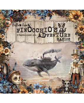 Bella Luna Crafts Pinocchio's Adventure Basics 12x12 Inch Collection Pack (BLC-0058) Bella Luna Crafts Pinocchio's Adventure Basics 12x12 Inch Collection Pack (BLC-0058)
