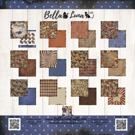 Bella Luna Crafts Pinocchio's Adventure Basics 12x12 Inch Collection Pack (BLC-0058) Bella Luna Crafts Pinocchio's Adventure Basics 12x12 Inch Collection Pack (BLC-0058)