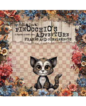 Bella Luna Crafts Pinocchio's Adventure Frames and Complements 12x12 Inch Collection Pack (BLC-0058/M) Bella Luna Crafts Pinocchio's Adventure Frames and Complements 12x12 Inch Collection Pack (BLC-0058/M)
