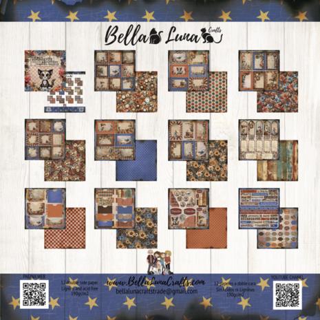 Bella Luna Crafts Pinocchio's Adventure Frames and Complements 12x12 Inch Collection Pack (BLC-0058/M) Bella Luna Crafts Pinocchio's Adventure Frames and Complements 12x12 Inch Collection Pack (BLC-0058/M)