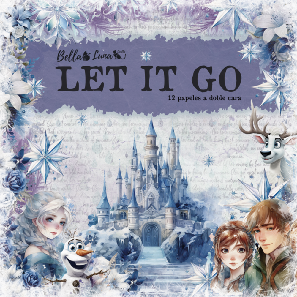 Bella Luna Crafts Let It Go 8x8 Inch Collection Pack (BLC-0059/S) Bella Luna Crafts Let It Go 8x8 Inch Collection Pack (BLC-0059/S)