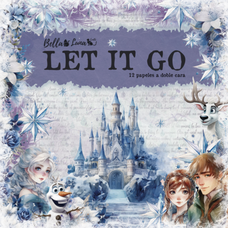 Bella Luna Crafts Let It Go 8x8 Inch Collection Pack (BLC-0059/S) Bella Luna Crafts Let It Go 8x8 Inch Collection Pack (BLC-0059/S)