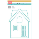 Marianne Design Craft Stencil A5 House (PS8184)