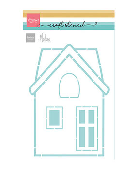 Marianne Design Craft Stencil A5 House (PS8184)