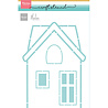 Marianne Design Craft Stencil A5 House (PS8184) Marianne Design Craft Stencil A5 House (PS8184)