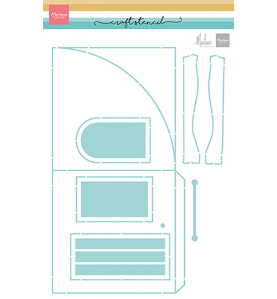 Marianne Design Craft Stencil A5 Create a Room (PS8185)