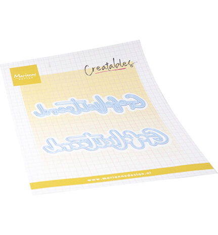 Marianne Design Creatables Gefeliciteerd (LR0905) Marianne Design Creatables Gefeliciteerd (LR0905)
