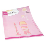 Marianne Design Collectables Lamp & Stool (COL1566)