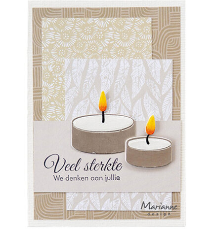 Marianne Design Craftables Tea Lights (CR1689)