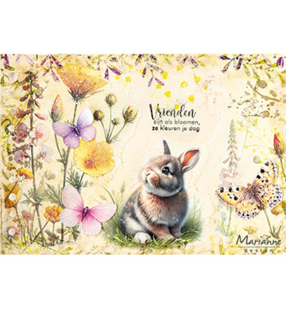 Marianne Design A4 Art Journaling Set by Fairybells (FB2503) Marianne Design A4 Art Journaling Set by Fairybells (FB2503)