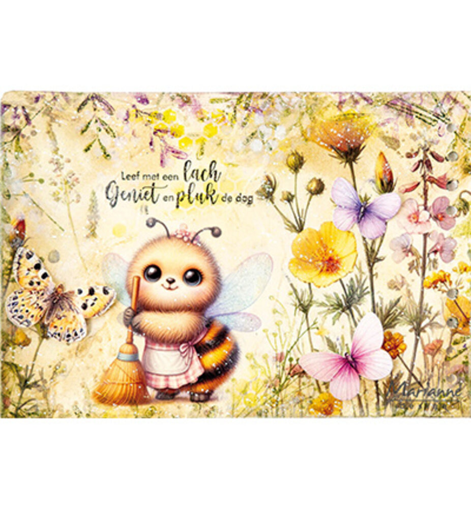 Marianne Design A4 Art Journaling Set by Fairybells (FB2503) Marianne Design A4 Art Journaling Set by Fairybells (FB2503)