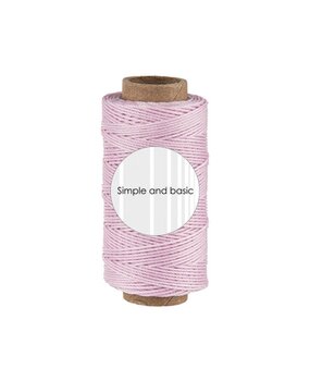 Simple and Basic Pink Candyfloss Polyester Thread 50m (SBA713)