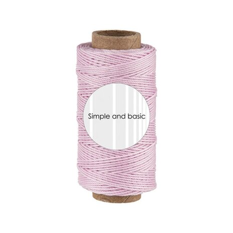 Simple and Basic Pink Candyfloss Polyester Thread 50m (SBA713)