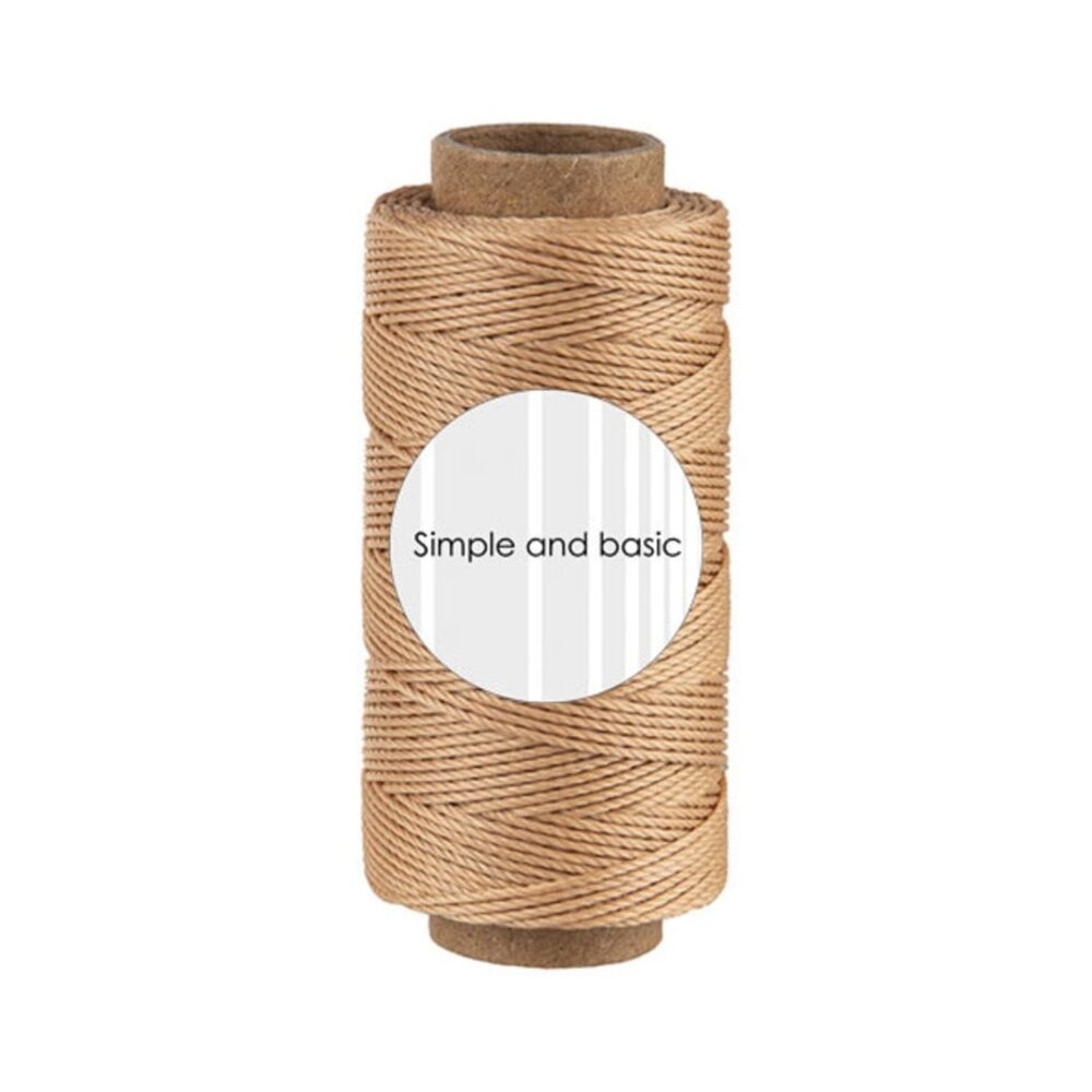 Simple and Basic Salted Caramel Polyester Thread 50m (SBA714) Simple and Basic Salted Caramel Polyester Thread 50m (SBA714)