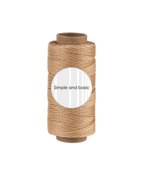 Simple and Basic Salted Caramel Polyester Thread 50m (SBA714) Simple and Basic Salted Caramel Polyester Thread 50m (SBA714)