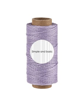 Simple and Basic Light Lavender Polyester Thread 50m (SBA717) Simple and Basic Light Lavender Polyester Thread 50m (SBA717)
