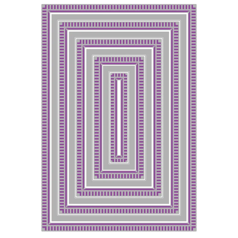 Sizzix Stacey Park Framelits Die Set Renee Deco Rectangles (666846)