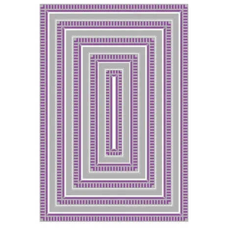 Sizzix Stacey Park Framelits Die Set Renee Deco Rectangles (666846)