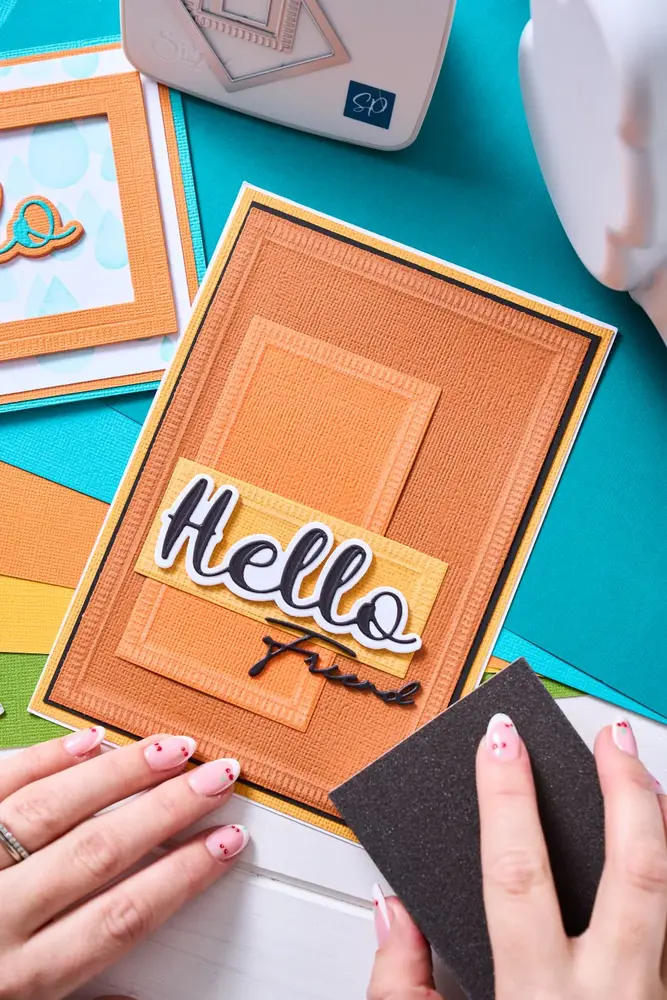 Sizzix Stacey Park Framelits Die Set Renee Deco Rectangles (666846)