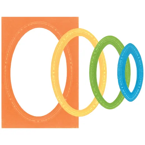 Sizzix Stacey Park Framelits Die Set Clare Classic Ovals (666845) Sizzix Stacey Park Framelits Die Set Clare Classic Ovals (666845)