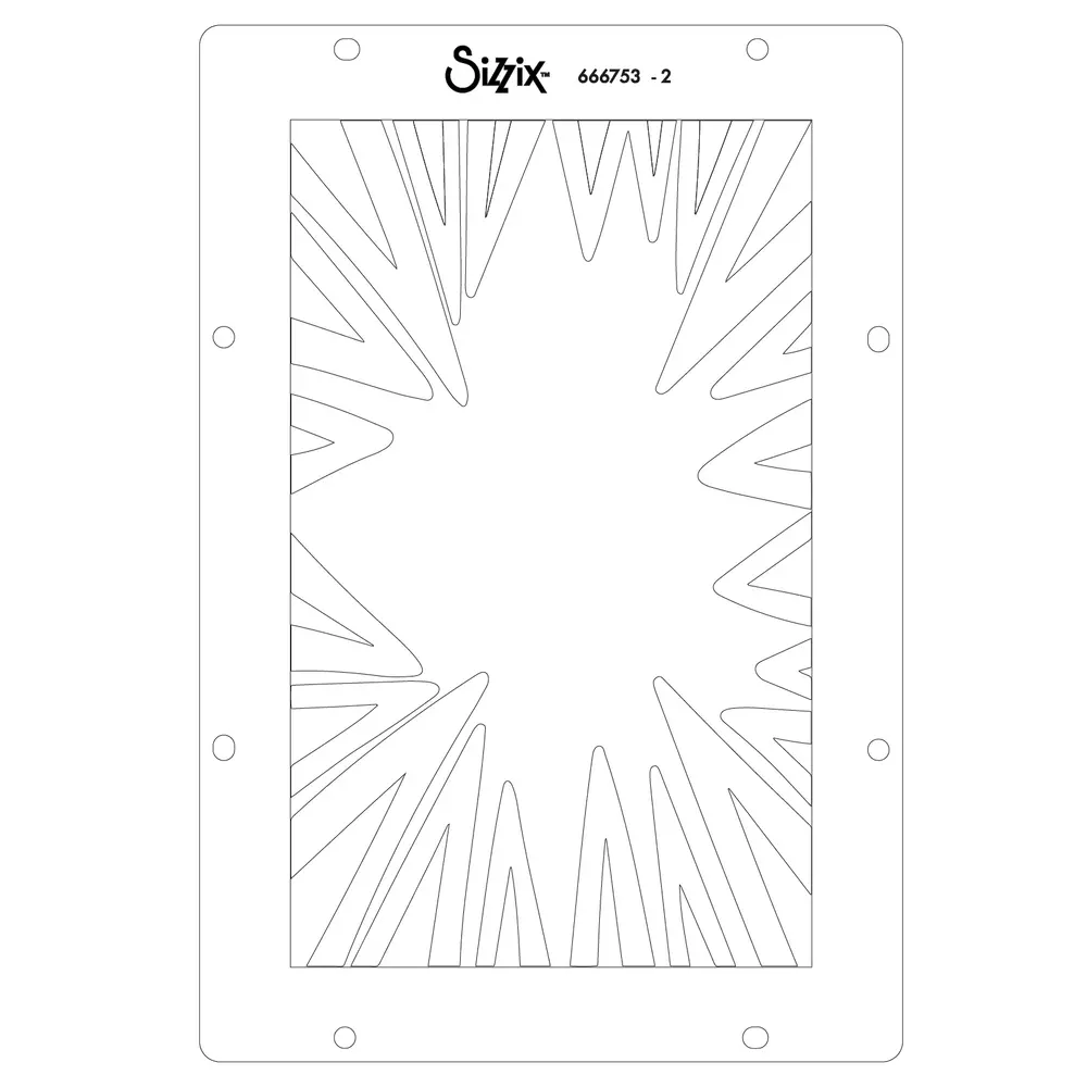 Sizzix Studio Cat Kerr Clear Stamps with Stencils Ad Astra (666753) Sizzix Studio Cat Kerr Clear Stamps with Stencils Ad Astra (666753)