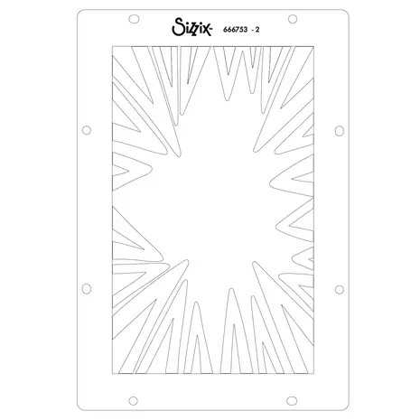 Sizzix Studio Cat Kerr Clear Stamps with Stencils Ad Astra (666753) Sizzix Studio Cat Kerr Clear Stamps with Stencils Ad Astra (666753)