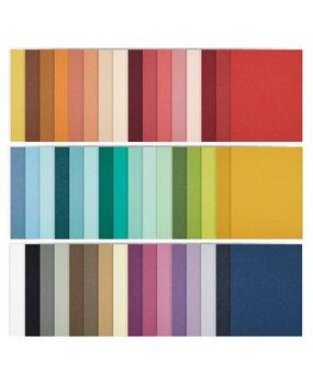 Spellbinders The Full 48 ColorWheel Cardstock Pack A4 (1 each) (CSA-005)