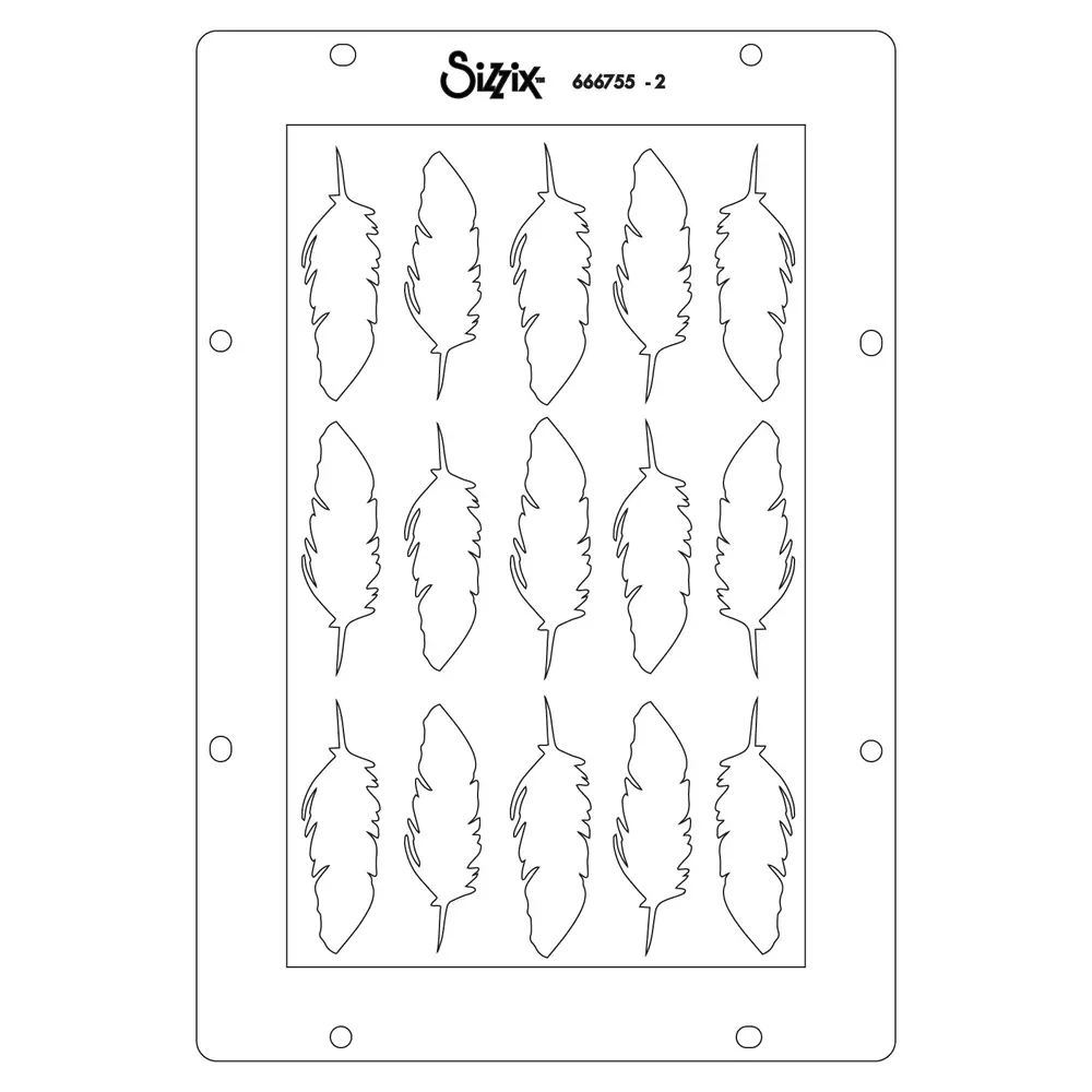 Sizzix Studio Cat Kerr Clear Stamps with Stencils Feed your Soul (666755) Sizzix Studio Cat Kerr Clear Stamps with Stencils Feed your Soul (666755)