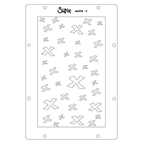 Sizzix Studio Cat Kerr Clear Stamps with Stencils Feed your Soul (666755) Sizzix Studio Cat Kerr Clear Stamps with Stencils Feed your Soul (666755)