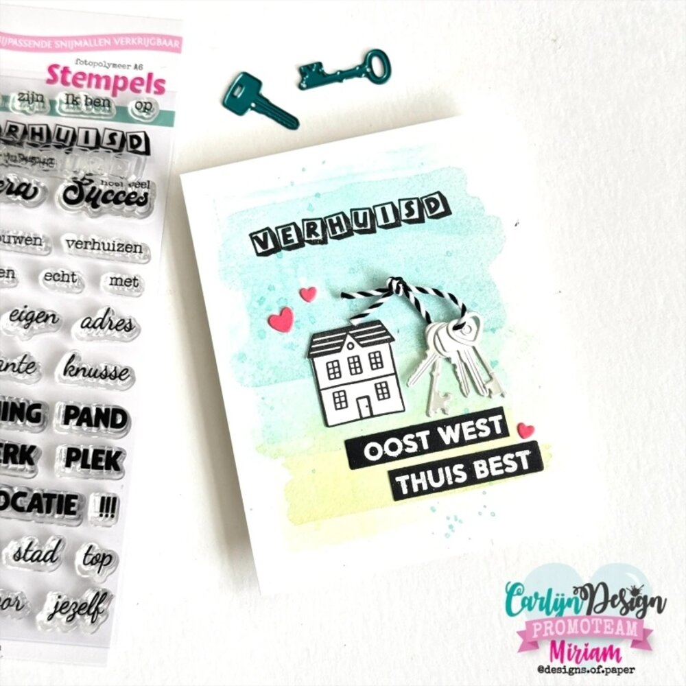 Carlijn Design Stempels Verhuisd 1 (CDST-0137) Carlijn Design Stempels Verhuisd 1 (CDST-0137)