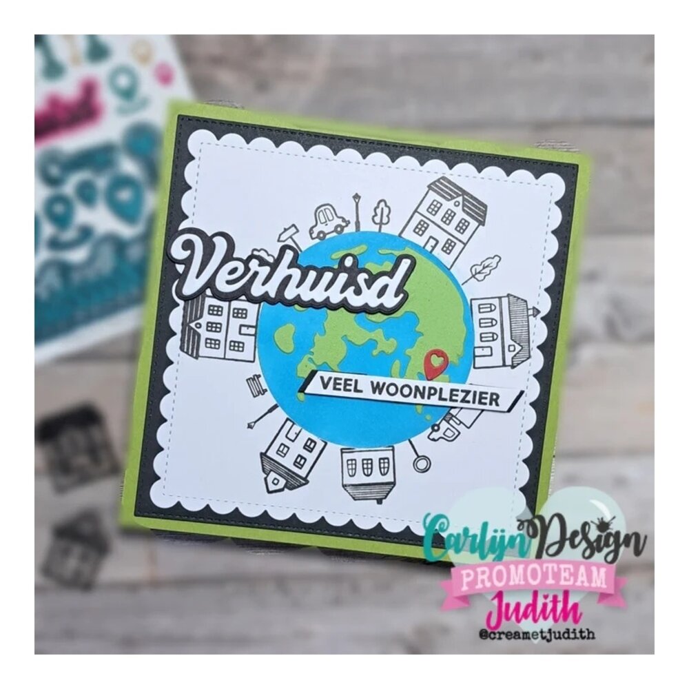Carlijn Design Stempels Verhuisd 2 (CDST-0138) Carlijn Design Stempels Verhuisd 2 (CDST-0138)