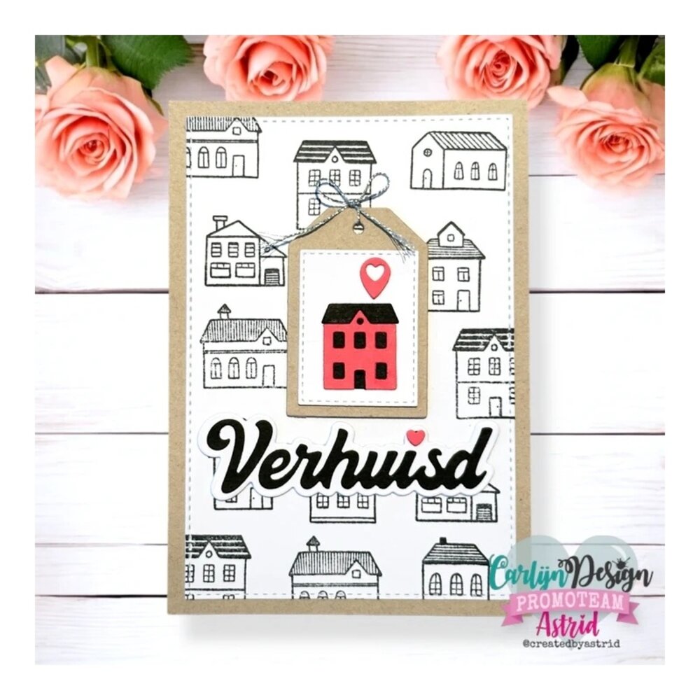 Carlijn Design Stempels Verhuisd 2 (CDST-0138) Carlijn Design Stempels Verhuisd 2 (CDST-0138)