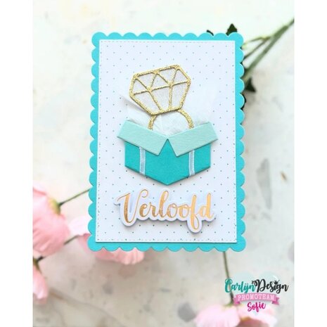 Carlijn Design Hot Foil Verliefd Verloofd Getrouwd (CDHF-0070) Carlijn Design Hot Foil Verliefd Verloofd Getrouwd (CDHF-0070)