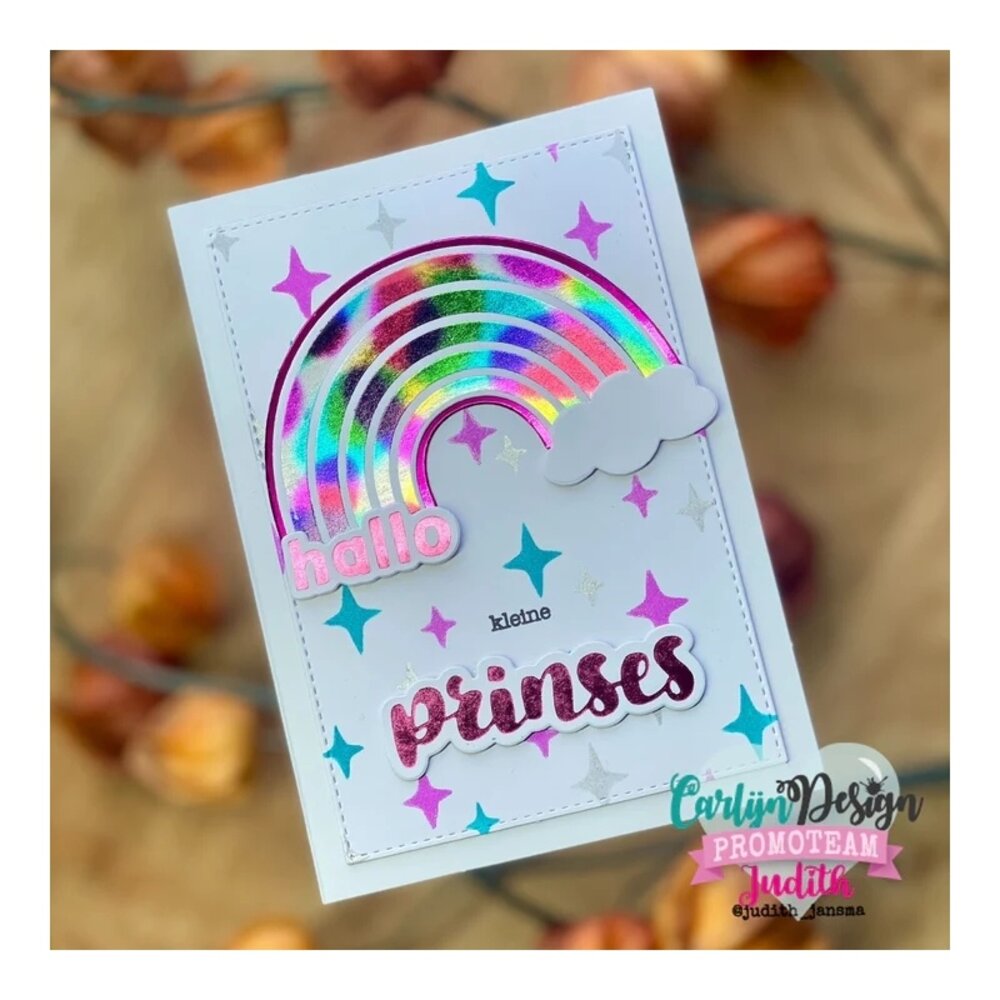 Carlijn Design Hot Foil Regenboog (CDHF-0072) Carlijn Design Hot Foil Regenboog (CDHF-0072)
