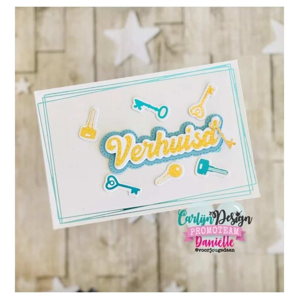 Carlijn Design Hot Foil Verhuisd (CDHF-0074) Carlijn Design Hot Foil Verhuisd (CDHF-0074)