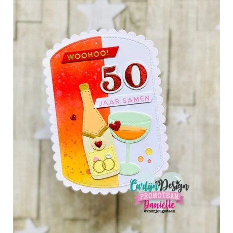 Carlijn Design Hot Foil Onderteksten Verhuisd (CDHF-0075)