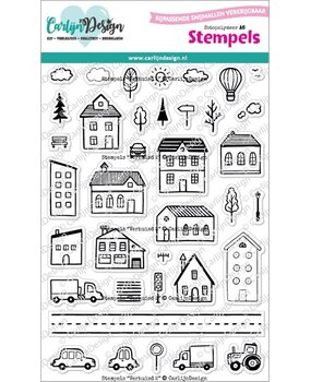 Carlijn Design Stempels Verhuisd 2 (CDST-0138) Carlijn Design Stempels Verhuisd 2 (CDST-0138)