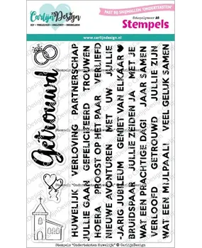 Carlijn Design Stempels Onderteksten Huwelijk (CDST-0136)