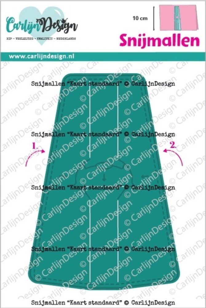 Carlijn Design Snijmallen Kaart Standaard (CDSN-0293) Carlijn Design Snijmallen Kaart Standaard (CDSN-0293)