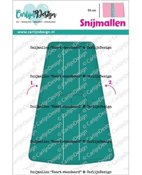 Carlijn Design Snijmallen Kaart Standaard (CDSN-0293)