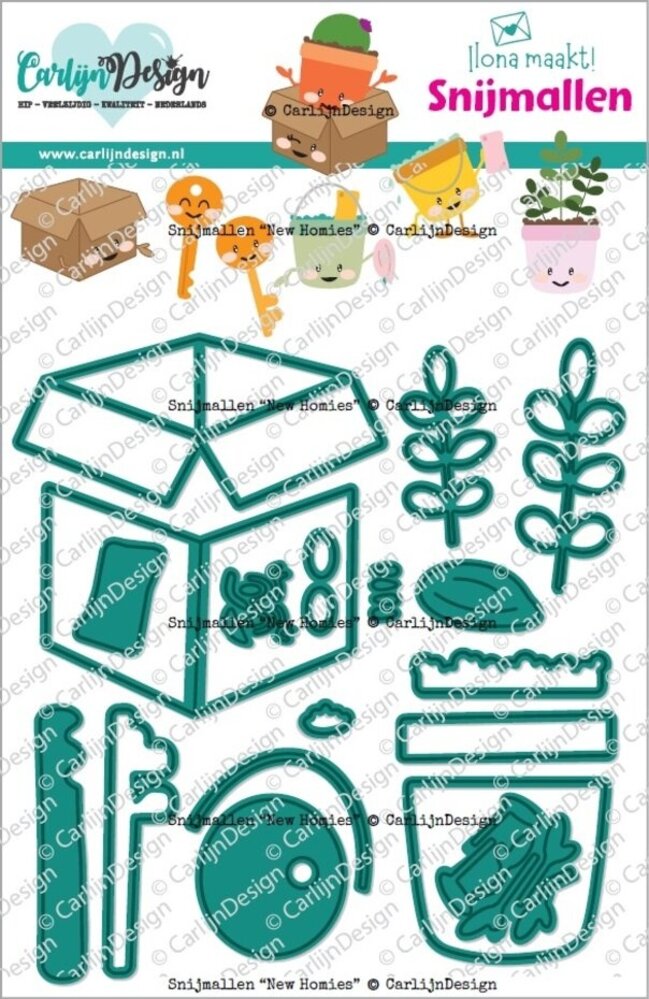 Carlijn Design Snijmallen New Homies (CDSN-0297)